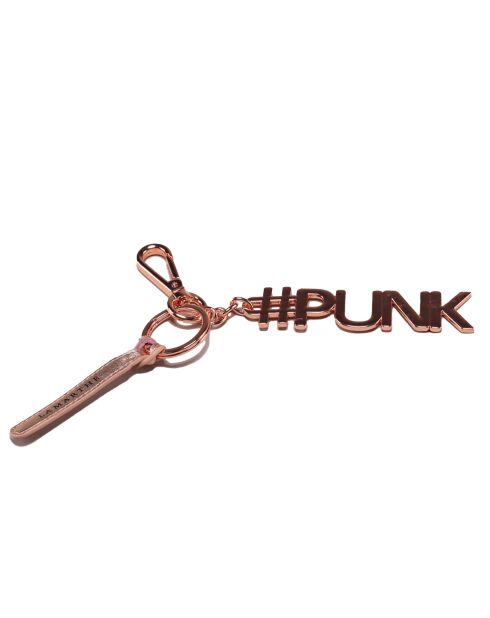 Porte-clés Charms doré rosé - 10 cm