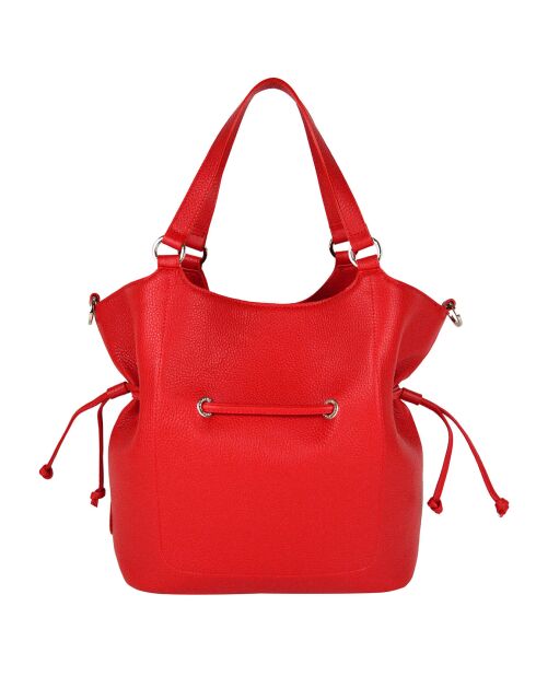 Sac porté épaule Paris rouge - 28x31x13.50 cm