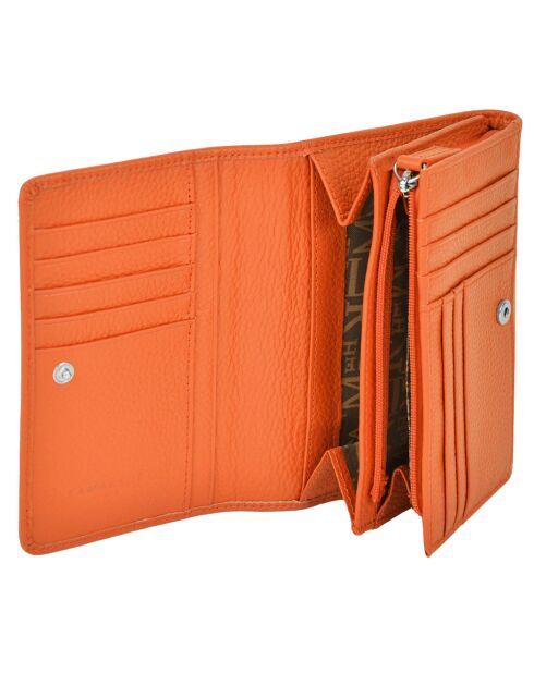 Portefeuille Paris orange - 14.7x11.8 cm
