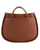 Sac à main Fidèle cognac - 26x34x13 cm