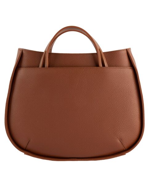 Sac à main Fidèle cognac - 26x34x13 cm