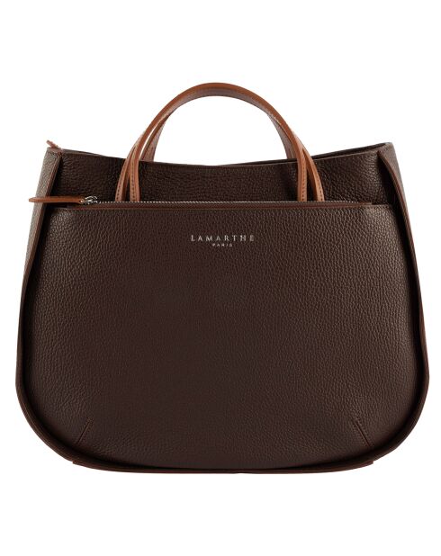 Sac à main Fidèle  marron - 26x34x13 cm