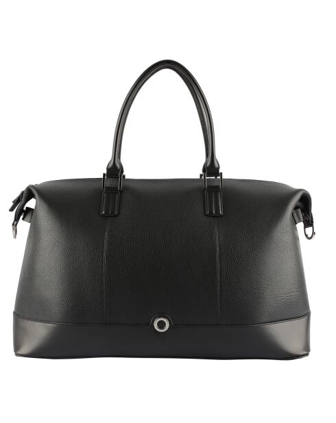 Sac de voyage en Cuir Select noir - 50x35x23 cm