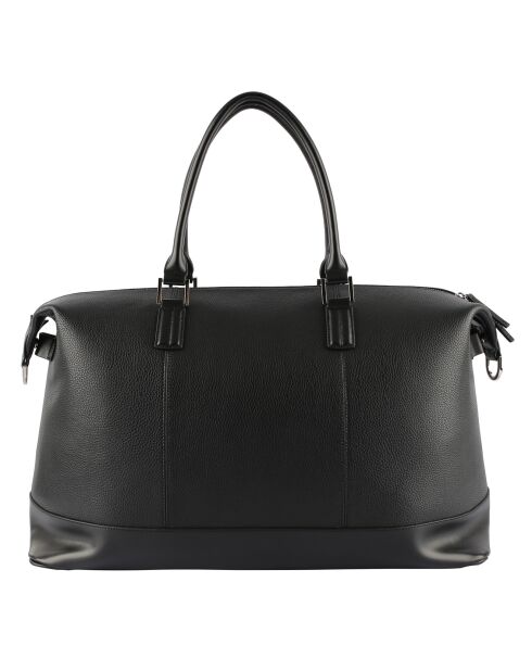 Sac de voyage en Cuir Select noir - 50x35x23 cm
