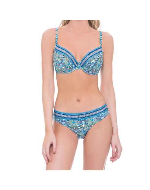 Culotte de Bain India bleu/multicolore