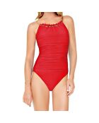 Maillot de Bain 1 Pièce Gold Standard rouge