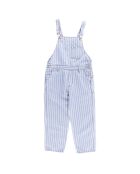 Salopette denim en Coton & Lin Pepino bleue