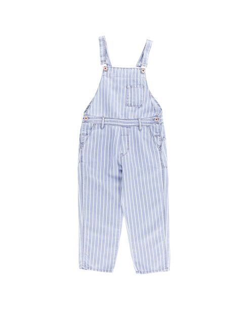 Salopette denim en Coton & Lin Pepino bleue