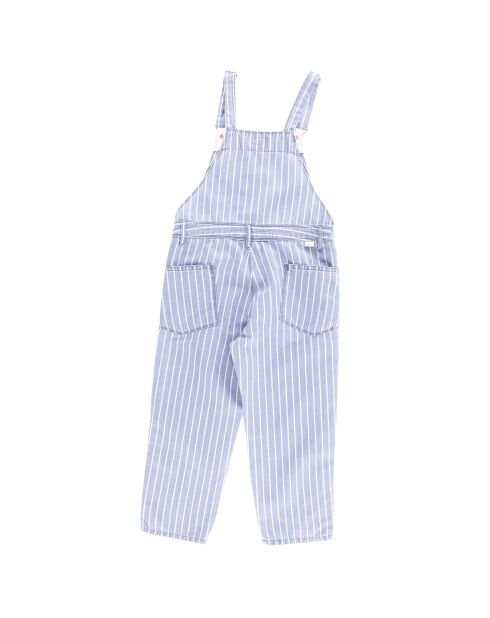 Salopette denim en Coton & Lin Pepino bleue