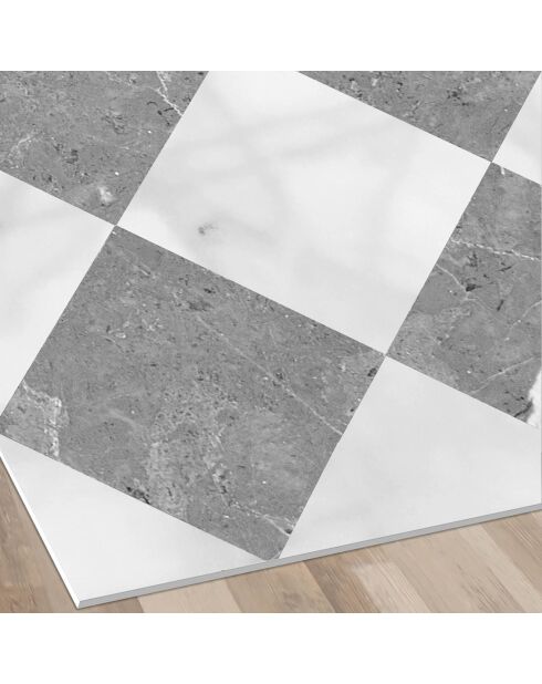 Tappeto in vinile grigio Gadir - 50x100 cm