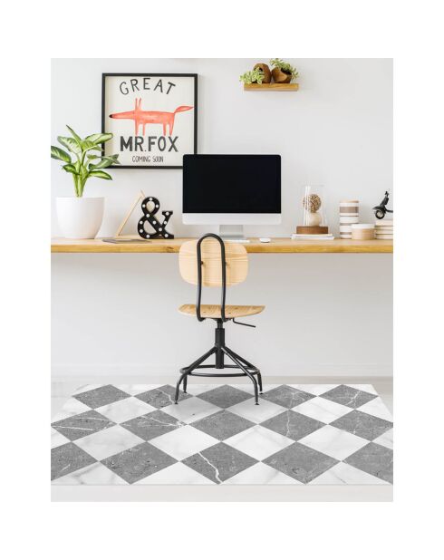 Tappeto in vinile grigio Gadir - 50x140 cm