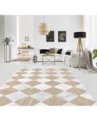 Tapis Gadir sépia - 100x133 cm