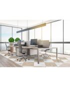 Tapis Gadir sépia - 100x133 cm