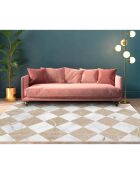 Tapis Gadir sépia - 100x133 cm