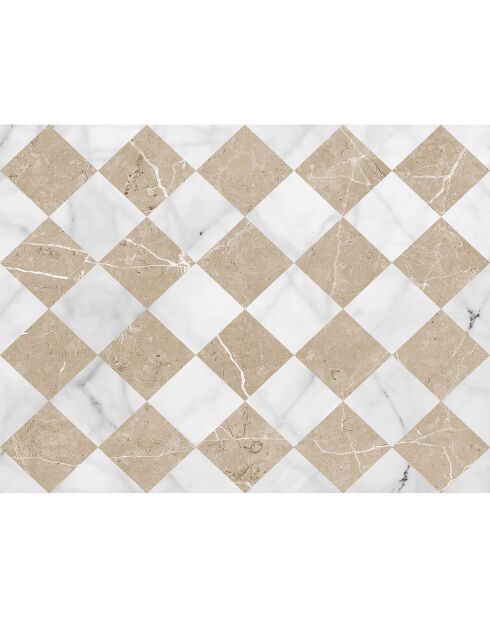 Tapis Gadir sépia - 100x133 cm