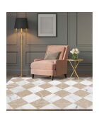 Tapis Gadir sépia - 100x133 cm