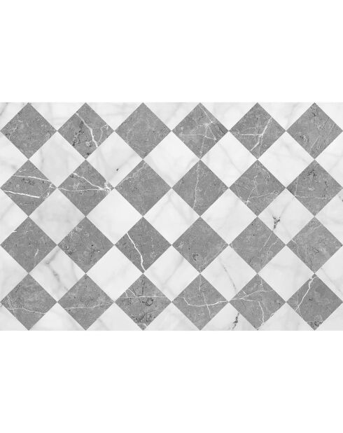 Gadir grauer Vinylteppich - 133x200 cm