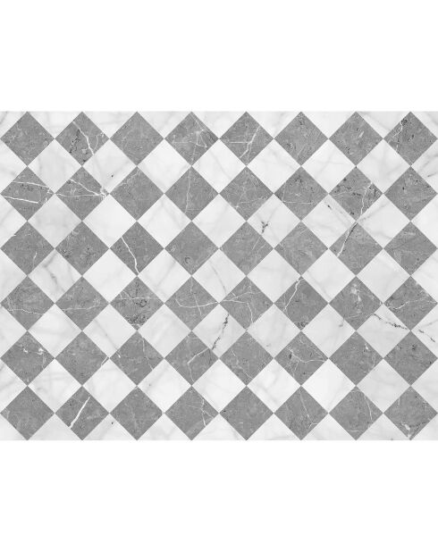 Tapis vinyle Gadir gris - 200x266 cm