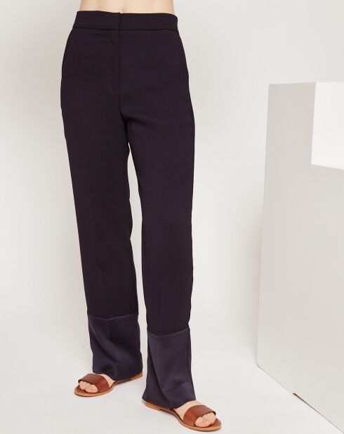 Pantaloni blu Felipa