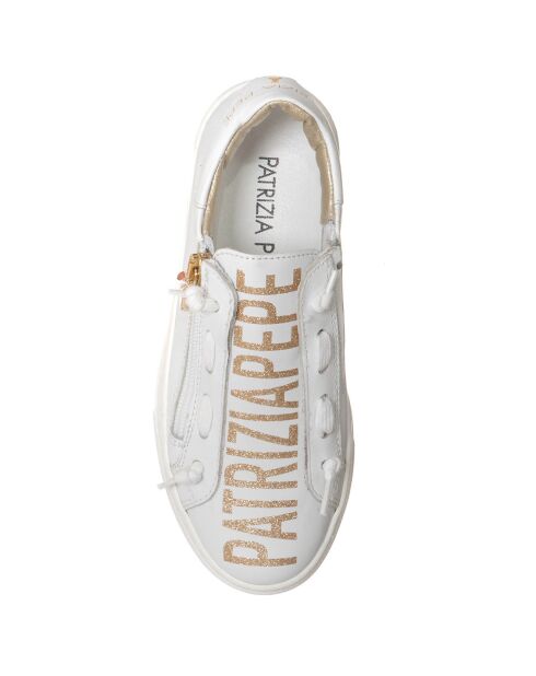 Sneakers en Cuir Cynthia blanches