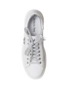 Baskets en Cuir Prisilia blanches