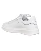 Baskets en Cuir Prisilia blanches