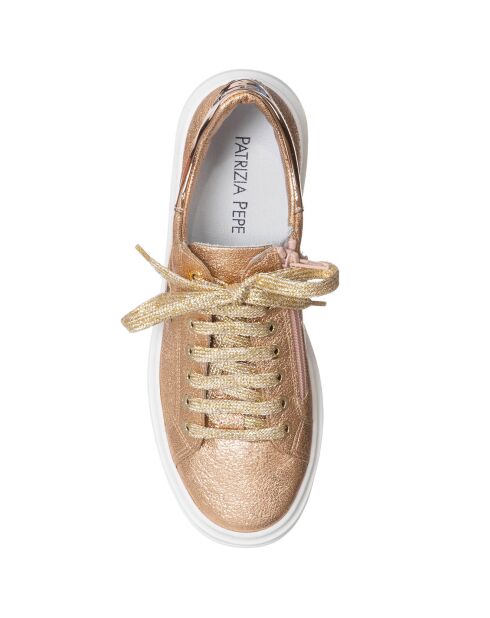 Baskets Lora rose doré