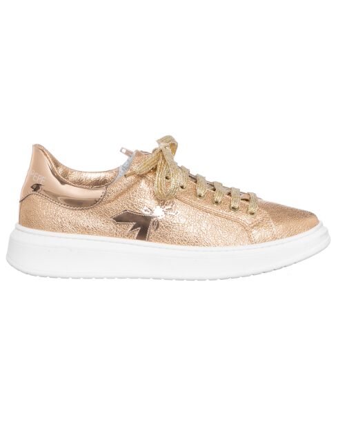 Baskets Lora rose doré