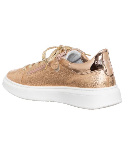 Baskets Lora rose doré