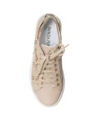 Sneakers en Cuir Serafina beiges