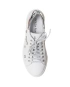 Baskets en Cuir Serafina blanches
