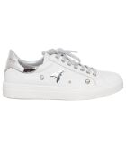 Baskets en Cuir Serafina blanches