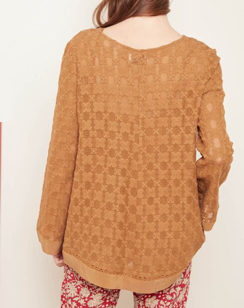 Túnica Yuka avellana