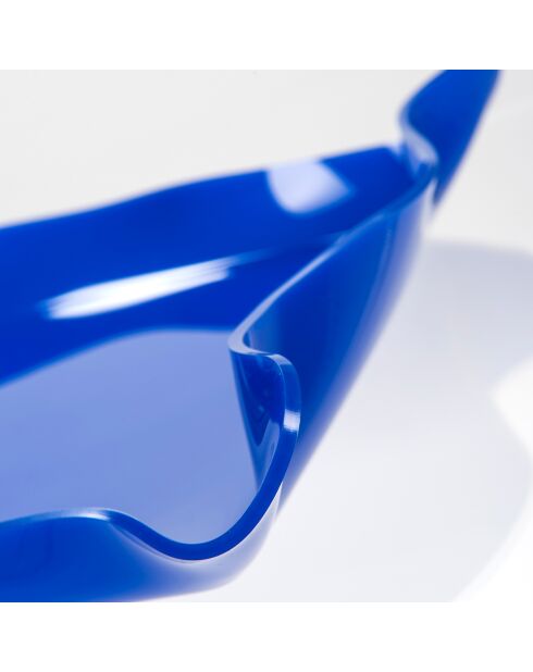 Plateau Drappeggi bleu - 55x32x5 cm