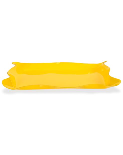 Plateau Drappeggi jaune - 55x32x5 cm