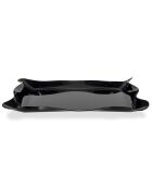 Plateau Drappeggi noir - 55x32x5 cm