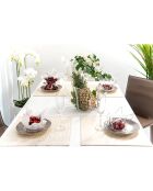 Vase Drappeggi Fin  blanc - 45x45x29 cm