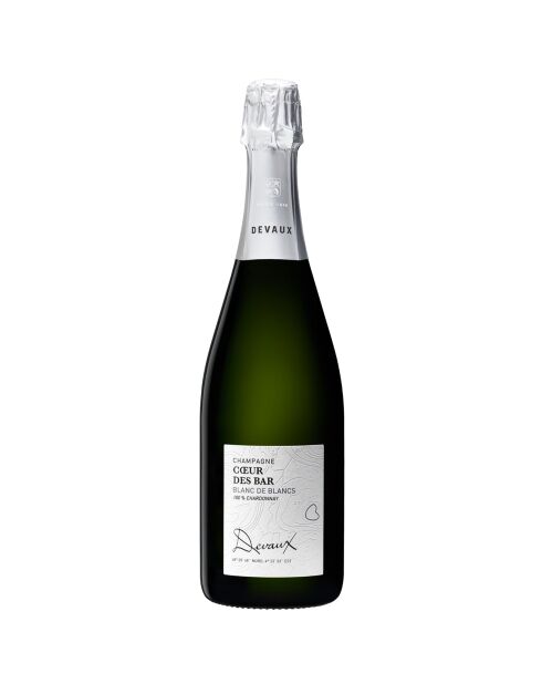 1 Champagne Blanc de Blancs Coeur des Bar Devaux 75cl