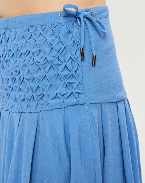 Jupe Julienne bleuet