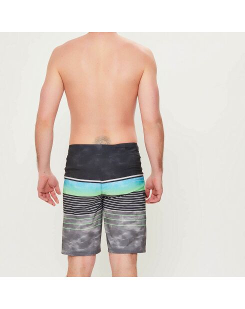 Pantalones cortos de baño Hyperfreak negro/gris/verde