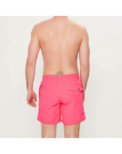 Pantaloncini da bagno rosa fluo