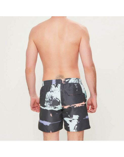 Bondey grijs/zeegroene zwemshort