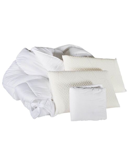 Royal 5 Star Schlaffertige Packung, grau/weiß, 5-teilig, 90 x 200 cm