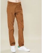 Pantalon en velours côtelé Tim camel