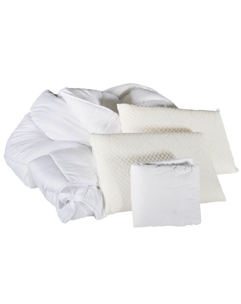 Royal 5 Stars Schlaffertige Packung, grau/weiß, 180 x 200 cm, 6-teilig