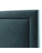 Tête de Lit en Velours Primevère pétrole - 200x120 cm