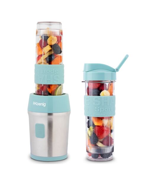 Mini blender SMOO16 570 ml bleu pastel - 300W