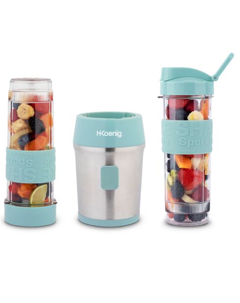 SMOO16, 570 ml, pastellblauer Mini-Mixer, 300 W