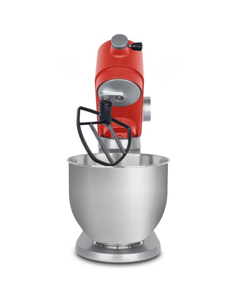 Robot Pétrin KM124 5L rouge - 800W