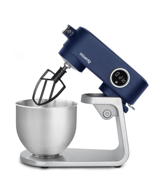 Robot Pétrin KM126 5L bleu - 800W